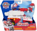 PAW PATROL Fire Rescue Marshalls Feuerwehr-Fahrzeug – Actionspielzeug mit Löschspritze ab 3 Jahren – Bild 11