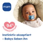 MAM Easy Start Anti-Colic Starter Set S – Babyflaschen-Set mit Schnuller, Lila – Bild 7