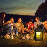 Collasis Solar-Campinglaterne mit 10 RGB-Farben & Type-C Aufladung – IP54 Wasserdicht für Garten & Terrasse – Bild 8
