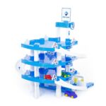 Polesie ARAL Parkgarage 4 Ebenen – Spielgarage mit Lift & Zubehör für Kinder – Bild 9