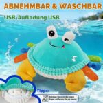 Innofans Tanzende Krabbe – Interaktives Plüschtier mit Musik & Aufnahmefunktion für Babys 6-18 Monate – Bild 7