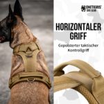 OneTigris DIESEL Hundegeschirr Grösse L – Taktisches Brustgeschirr für mittelgrosse & grosse Hunde – Bild 7