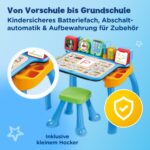 VTech 6-in-1 Magischer Schreibtisch – Interaktive Lernstation mit Tablet & Musikstation ab 3 Jahren – Bild 5