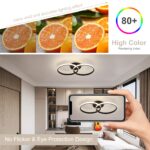 Toolight LED-Deckenleuchte 42W 4725lm Ø54cm – Neutralweiss für Küche & Schlafzimmer – Bild 6