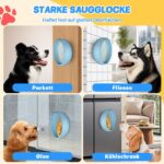 Pawinner 2-in-1 Schleckmatte Hund – Anti-Schling Napf Set mit Saugnäpfen aus Silikon – Bild 6