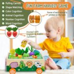 MutoToy 6-in-1 Montessori Holzspielzeug – Motorik & Lernspiel für 1–4 Jahre – Bild 4