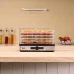 Teesa Dörrgerät 400W mit 5 Sieben & LCD-Display – Obst, Gemüse & Pilze trocknen – Bild 2