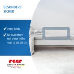 Reer Sleep'n Keep Bettschutzgitter 150 cm – Rausfallschutz für Kinderbetten – Bild 5