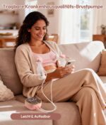 NCVI Elektrische Milchpumpe Rosa – 4 Modi, 9 Stufen, Ultra-Leise & Auslaufsicher – Bild 2