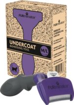 FURminator deShedding Tool für Katzen M/L – Unterfellbürste für Kurzhaar