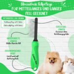Golden Pets Fell-Entwirrer Kamm – Professionelle Fellpflege für Hunde & Katzen – Bild 3