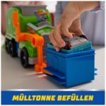PAW PATROL Recycling-Truck Deluxe mit Rocky Figur – Verwandlungsfunktion für Kinder ab 3 Jahren – Bild 4