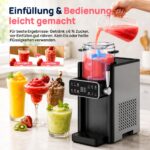 Initio Slush-Maschine mit 12-Stunden-Timer – Slushies & Cocktails ohne Eiswürfel – Bild 4