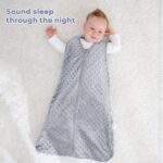 FIEMOL Babyschlafsack 0-6 Monate 1.5 Tog – Wärmeschlafsack aus Baumwolle & Plüsch – Bild 7