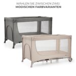 Kinderkraft Joy 2 Kinderbett 2in1 – Reisebett & Spielplatz für unterwegs – Bild 9