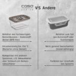 Caso VacuBoxx Eco L – 1500 ml Vakuum-Frischebehälter mit Glasgefäss für längere Haltbarkeit – Bild 12