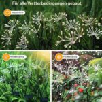Joycome Solar-Feuerwerksleuchten 2er Set mit 160 LEDs – Gartenbeleuchtung für Balkon & Terrasse – Bild 6