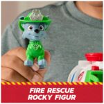 PAW PATROL Fire Rescue Rockys Feuerwehr-Tanklaster – Spielzeug mit Greiferklaue für Kinder ab 3 Jahren – Bild 7