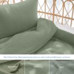Dreamzie Baby & Kinderbettwäsche 100x135 cm Musselin – 100% Baumwolle, OEKO-TEX zertifiziert – Bild 9