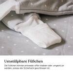 Ehrenkind Sommerschlafsack mit Füssen 1.0 TOG – Bio-Baumwolle für aktive Schläfer – Bild 7