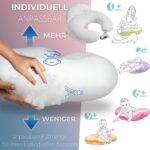 Sei Design Stillkissen Mond – Ergonomisches Schwangerschaftskissen mit Hüftgurt – Bild 7