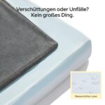 BEDSURE Orthopädisches Hundekissen 61x41cm – Memory Foam Hundebett für kleine Hunde – Bild 5