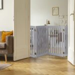 Relaxdays Hundeabsperrgitter 70 cm – Flexibles Treppengitter für sichere Raumtrennung – Bild 2