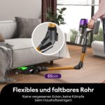 Ultenic Akku Staubsauger 55000Pa mit Zero-Tangle-Bürste – 60 Min Laufzeit für Tierhaare – Bild 4