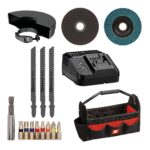 Einhell Power X-Change 18 V Werkzeug-Set – Bohrschrauber, Winkelschleifer & Stichsäge – Bild 6