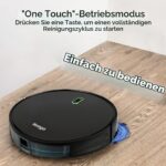 Venga! VG RVC 3000 BK Saugroboter mit Wischfunktion – 3in1 Reinigungsgerät für alle Böden – Bild 3