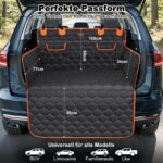 JOEJOY Kofferraumschutz Hund 185x105 cm – Wasserdichte Hundedecke mit Seitenschutz für SUV & Kombi – Bild 5