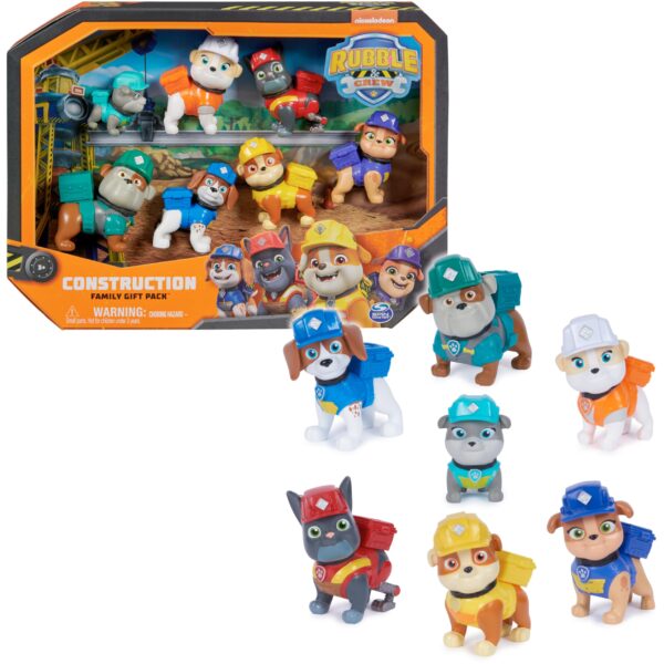 Rubble & Crew Spielfiguren-Set mit 7 Figuren – Baustellen-Abenteuer für Kinder ab 3 Jahren
