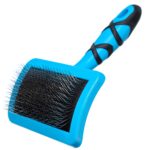 GROOM PROFESSIONAL Gebogene Entfilzungsbürste – Hundebürste Grösse M für effektives Dematting