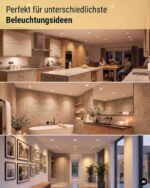 GU10 Einbaustrahler 10er Set Ø68mm – Schwenkbare Deckenspots weiß matt für LED & Halogen – Bild 7