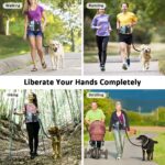 ETACCU Joggingleine mit Bauchgurt – Freihändige Hundeleine 124-180 cm für mittelgrosse & grosse Hunde – Bild 6