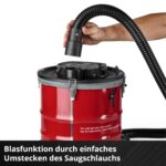 Einhell Aschesauger TC-AV 2032 DW 850 W – Profi-Reinigung mit 20-L-Behälter & Blasfunktion – Bild 5