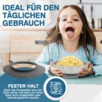 Rilli Edelstahl Babyteller mit Saugnapf – Thermoisoliert & spülmaschinenfest für BLW – Bild 3