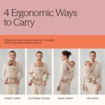 Ergobaby Omni Deluxe Babytrage – 4 Tragepositionen für 0–48 Monate, ergonomisch & hüftgesund – Bild 6