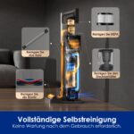 Tineco Pure ONE Station 5 PRO Akkusauger – 200AW Saugkraft mit Auto-Empty & Selbstreinigung – Bild 2