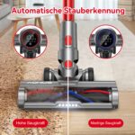 aonus A9 Pro Akku Staubsauger 500W 33kPa – Faltbar & Kabellos für alle Böden – Bild 4