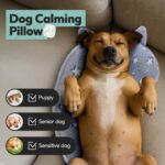 POMESEA Hundekissen L Blau – Orthopädisches U-förmiges Hundebett mit Memory-Foam – Bild 3