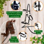 Hobby Horse Land Sunny Dream A3 – Steckenpferd mit Glitzer-Trense für Kinder ab 5 – Bild 9