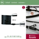 Paulmann Plug & Shine Außenleuchte Verbindungskabel 5m – IP68 Gartenbeleuchtung System – Bild 4