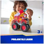 PAW PATROL Rescue Wheels – Marshalls Feuerwehr Monstertruck mit Geschoss-Abwurf & Figur – Bild 4