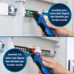 PeakTech 3432 Sicherungsfinder & RCD Tester – Stromkreisfinder für Elektriker – Bild 3