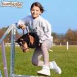 Hoppimals HOPPIHORSE A3 Steckenpferd mit Trense – Hobby Horse mit Silikongriff für aktives Spiel – Bild 3