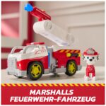 PAW PATROL Fire Rescue Marshalls Feuerwehr-Fahrzeug – Actionspielzeug mit Löschspritze ab 3 Jahren – Bild 3