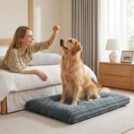 Pawk Hundebet XL 102x70cm – Orthopädisches Hundekissen für grosse Hunde – Bild 9