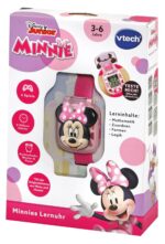 VTech Minnies Lernuhr – Kinderuhr mit Timer, Stoppuhr & Wecker für Kinder 3-6 Jahre – Bild 3