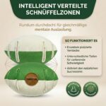 Timbertail Schnüffelball für Hunde – Intelligenzspielzeug mit 8 Fächern für mentale Auslastung – Bild 3